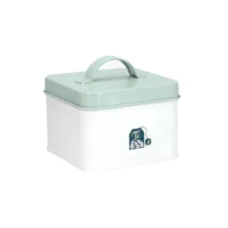 Caja Bolsas té Esmaltada Diseño 0011 Casaideas