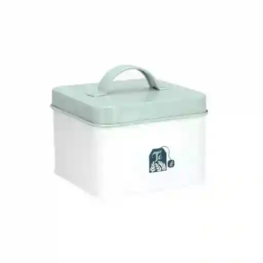 Caja Bolsas té Esmaltada Diseño 0011 Casaideas