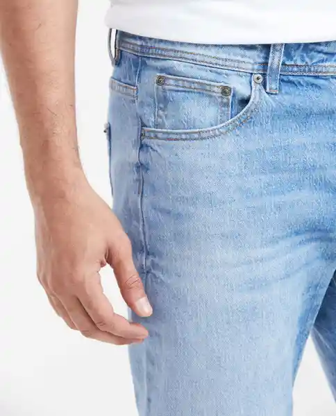 Jean Super Slim Fit Rider Azul Cristal Claro 32 / 32 Chevignon
