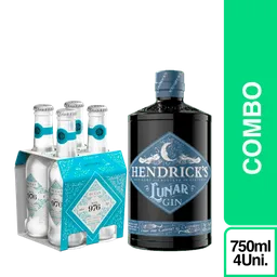 Combo Hendricks Lunar Gin + Mil 976 Agua Tónica Artesanal Ocean