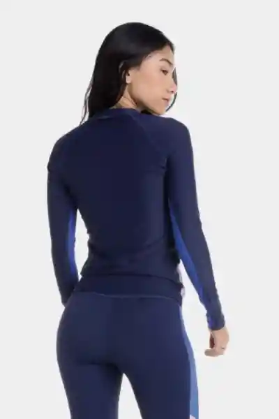 Camiseta Manga Larga Sunshine Glow Mujer Navy Talla XXL Speedo