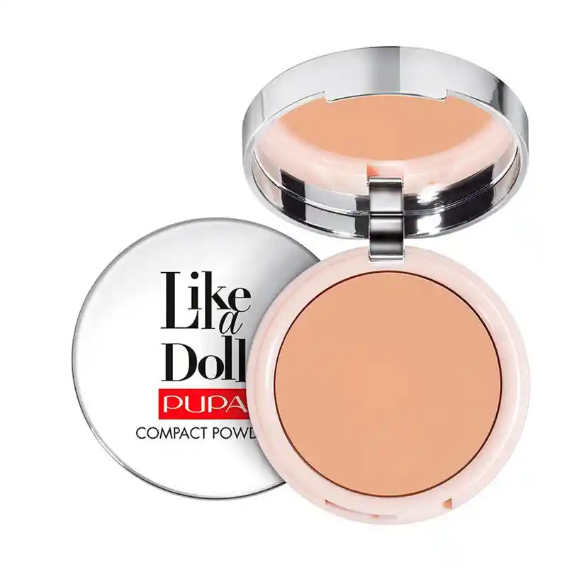 Pupa Polvo Like a Doll Compact Powder Golden Honey