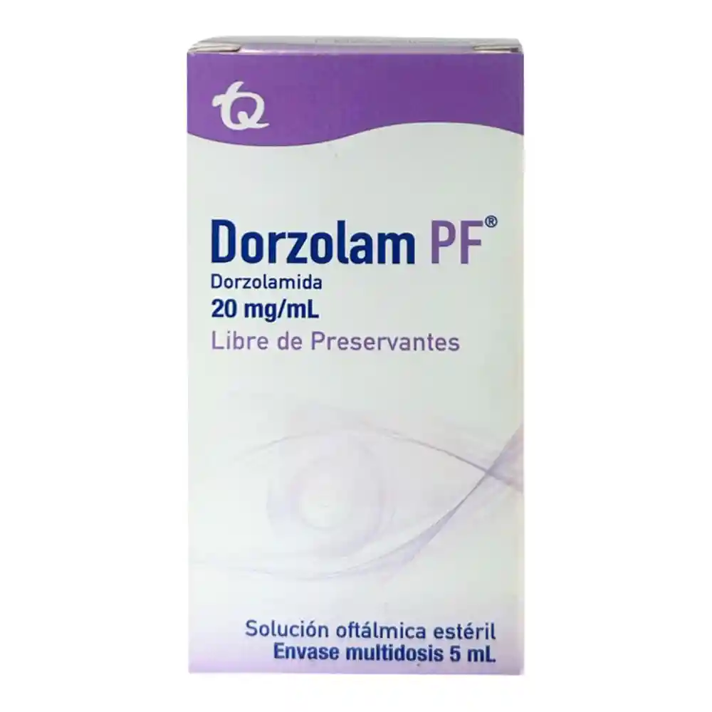 Dorzolam Tq Pf Solución Oftálmica