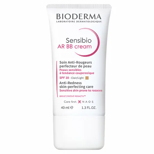 Bioderma-Sensibio Crema Facial AR BB Light FPS30