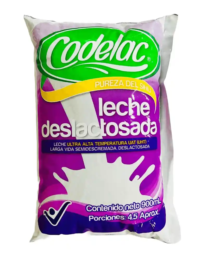 Leche Deslactosada Uht Codelac *