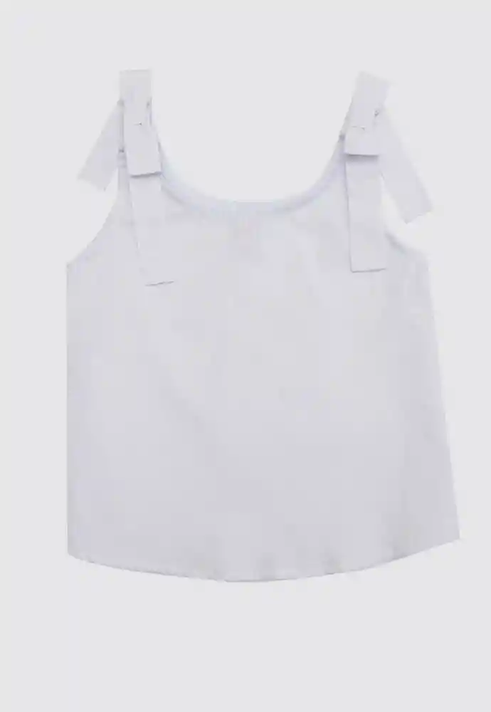 Blusa Manga Sisa 4t - Blanco