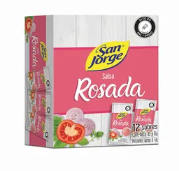 Salsa Rosada S/j Dpl(12x85g) San Jorge