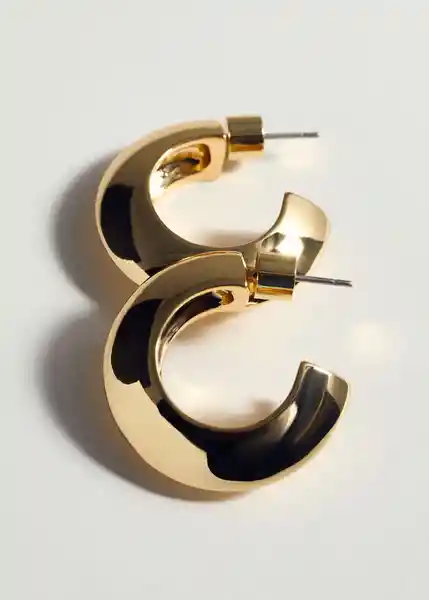 Pendientes Renata Oro Talla 99 Mujer Mango