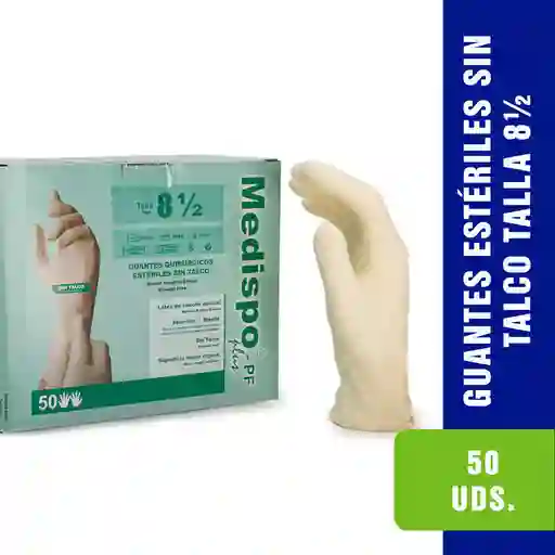 Guante Estéril Protex Sin Talco Talla 8.5