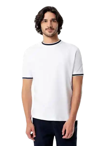 Camiseta Hombre Blanco Talla L 900