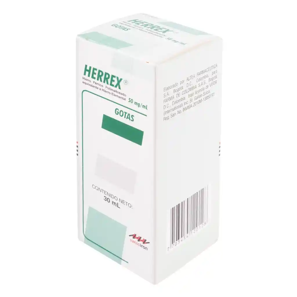 Herrex Gotas (50 mg)