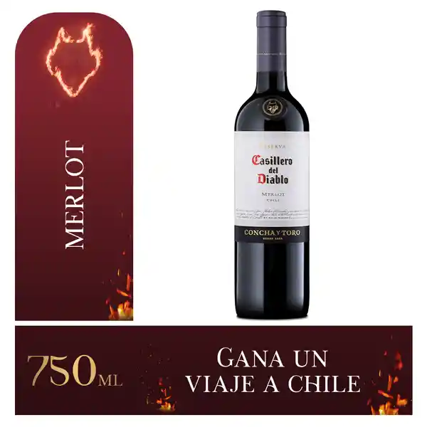 Casillero Del Diablo Vino Tinto Merlot