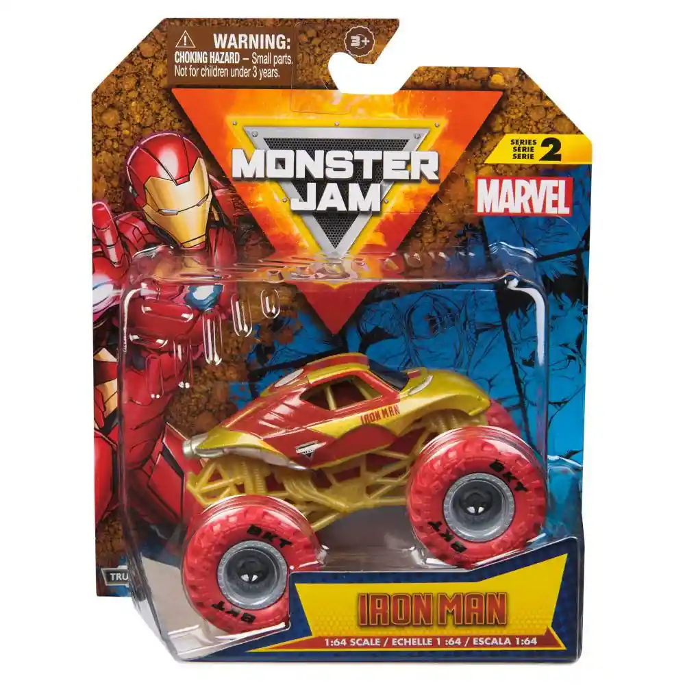 Monster Jam Vehiculo Marvel 1