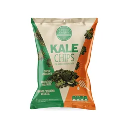 Kale Chips Col Rizada Sabor a Miel Deshidratada