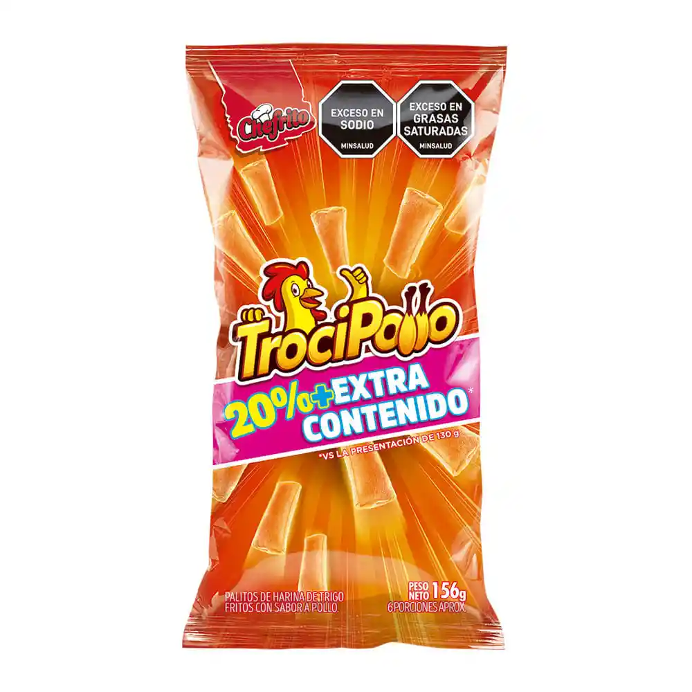 Pasabocas Trocipollo Extracontenido