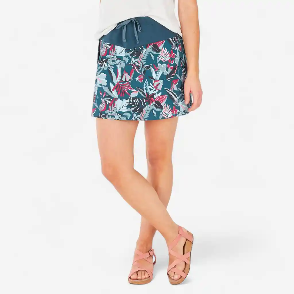 Falda-short de Senderismo - Nh500 -