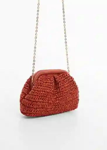 Bolso P Amalfi Terracota Talla 99 Mujer Mango