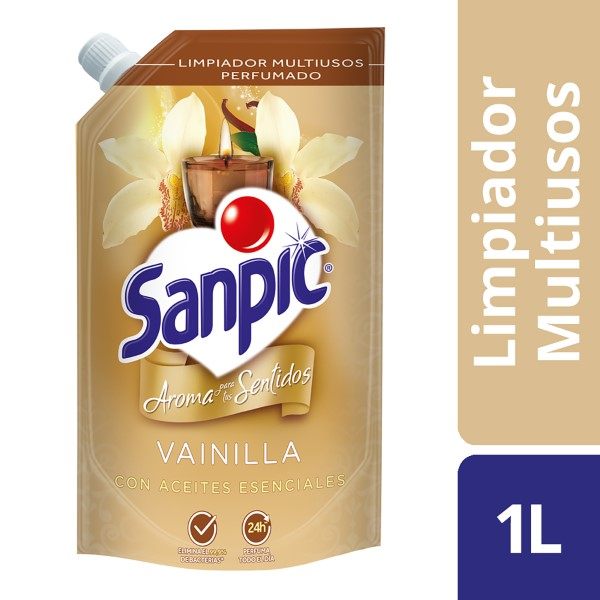 Sanpic Desinfectante de Ambiente Vainilla 1000ml