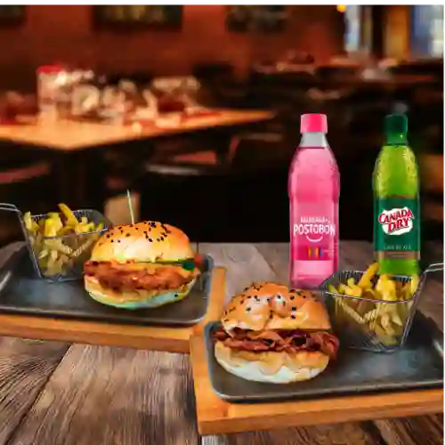 Combo para 2 Sandwich Texas+nashville
