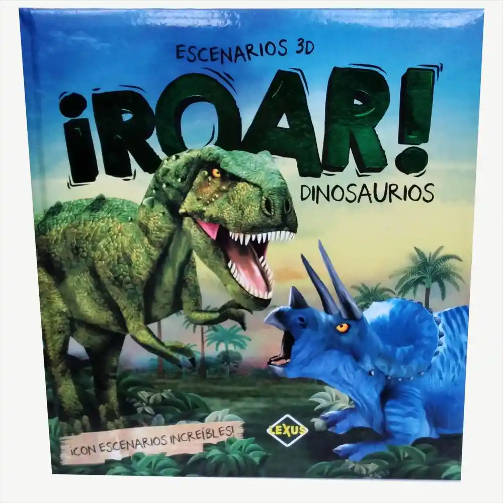 Lexus Libro ¡Roar! Dinosaurios Escenarios 3D