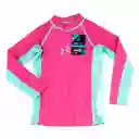 Zoom Sports Camiseta Manga Larga Natacion Talla 8 Rosa