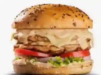 Hamburguesa Pollo con Champiñones