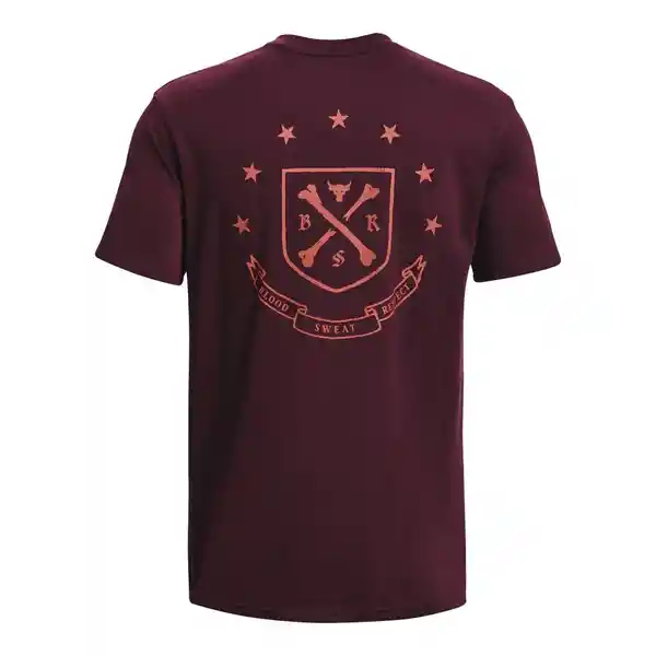 Under Armour Camiseta Ua Pjt Rock Crest Hw Ss Rojo Talla MD