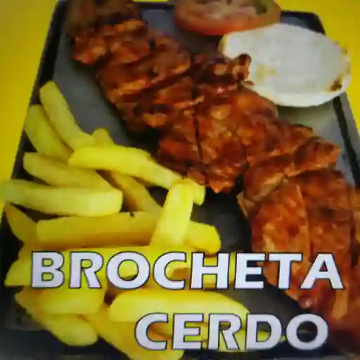 Brocheta de Cerdo