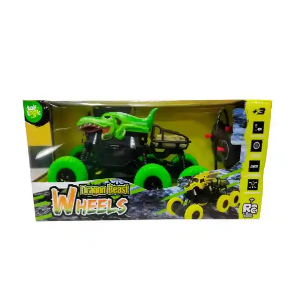 Toy Logic Carro Dragon Beast Wheels Control Remoto