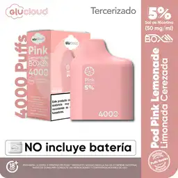 Glucloud Pod Pink Lemonade / 4000 Puff