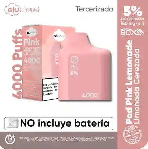 Glucloud Pod Pink Lemonade / 4000 Puff