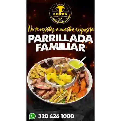 Parrillada Familiar para 3 a 4 Personas