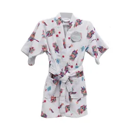 Fatelares Bata Unicornio Infantil Niña Estampada Talla 2-4