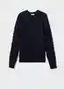 Saco Jersey Links Navy Talla XXL Hombre Mango