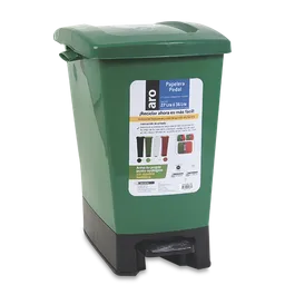 Aro Papelerapedal Verde 27 L