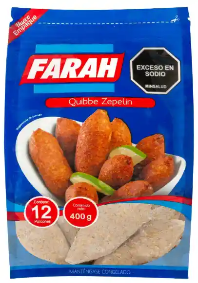 Farah Quibbe Zepelin Tradicional Congelado