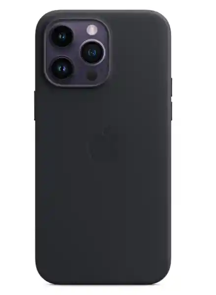 Apple Leather Case iPhone 14 Pro Max With Magsafe Midnight