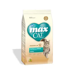 Max Alimento Para Gato Profesional Adulto Pollo y Arroz 3 Kg