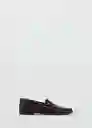Zapatos Luisa Burdeos Talla 38 Mujer Mango