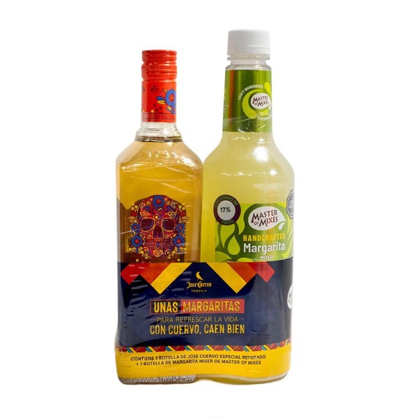 Jose Cuervo Tequila Calavera + Margarita Mixer 2 x 750 ml