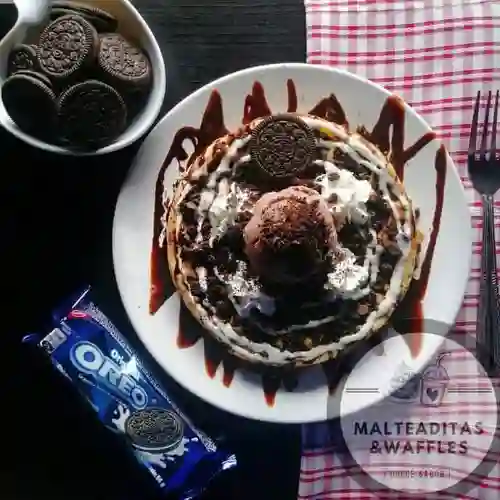 Waffle Oreo Dulce Sabor.