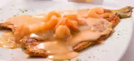 Trucha con Camarones
