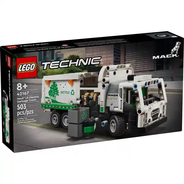 Set Construcción Camión de Residuos Mack ir Electric Lego