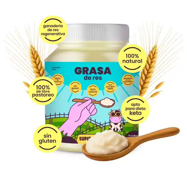 Grasa de Res Supermundo 200 g