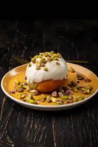 Berlinesa de pistacho