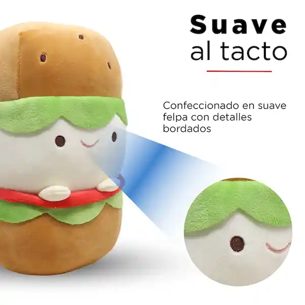 Miniso Peluche de Hamburguesa Food Series