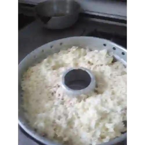 Papa Gratinada y Gaseosa