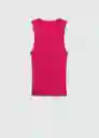 Top Karl Fucsia Talla S Mujer Mango