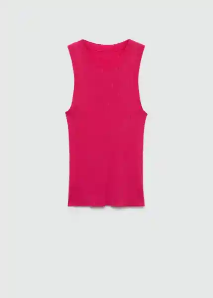 Top Karl Fucsia Talla S Mujer Mango