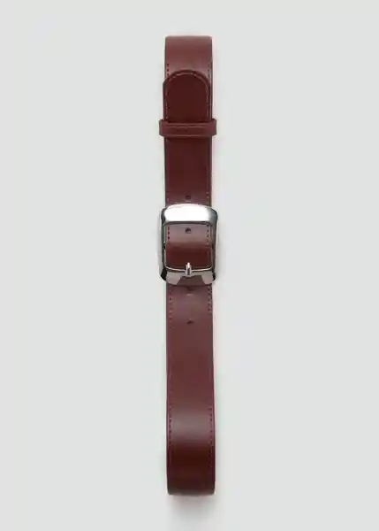 Cinturón Ringo Marron Talla L Mujer Mango